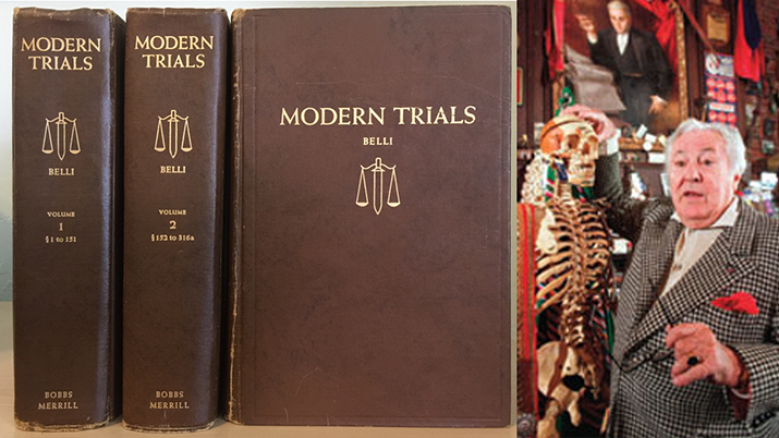 Melvin Belli wrote "Modern Trials" in 1954